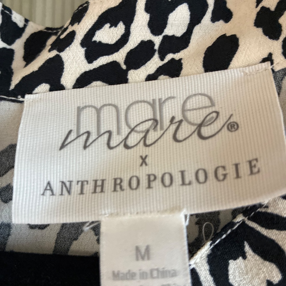 Mare Mare x Anthropologie Lynda Leopard Print Maxi Dress Bohemian - Picture 2 of 5